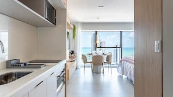 Apartamento exclusivo | Cozinha privada | Cafeteira/chaleira