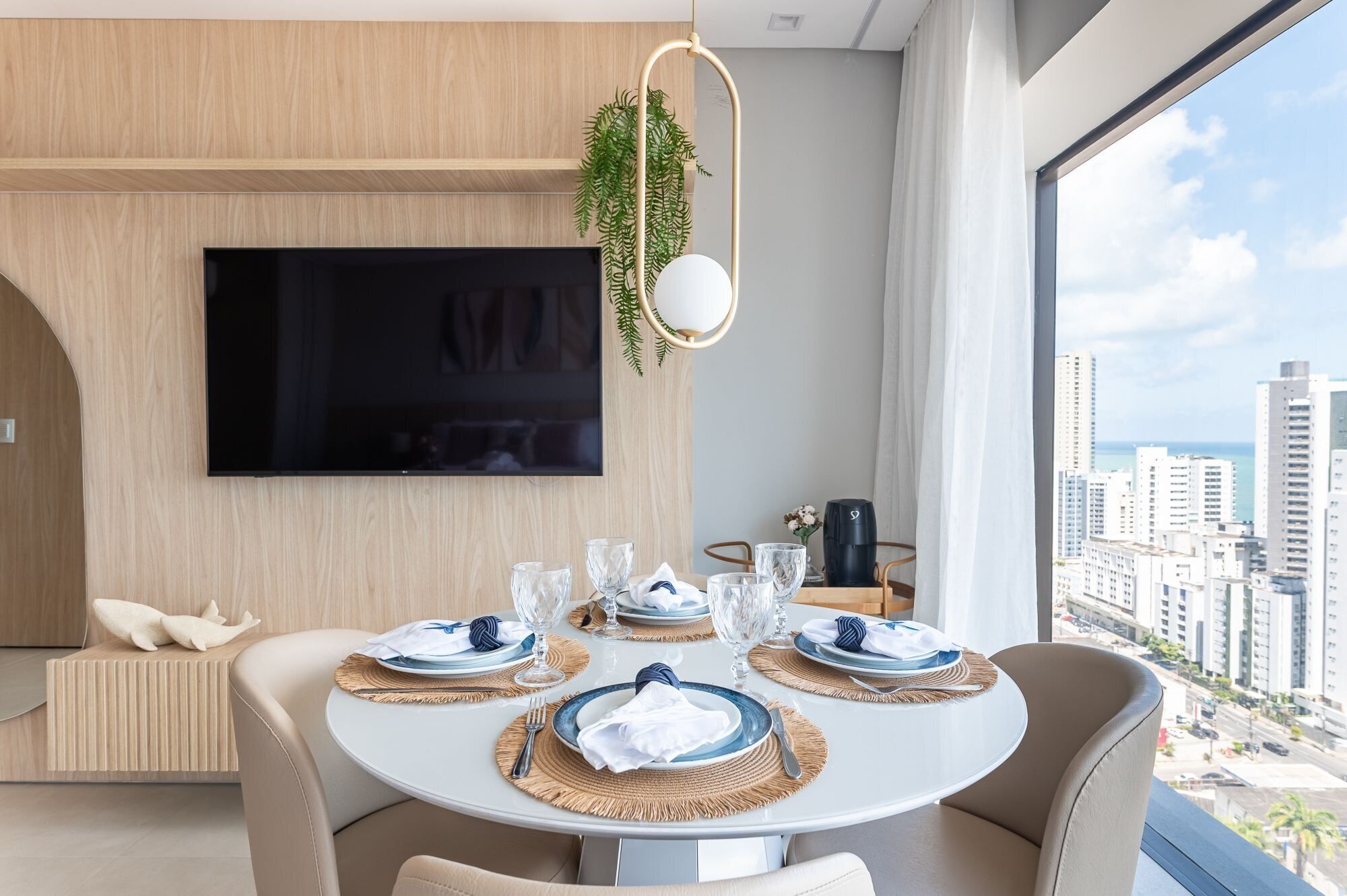 Apartamento exclusivo | Opções para refeição