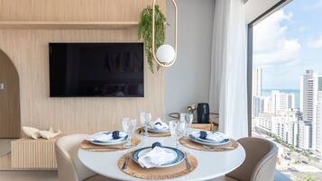 Apartamento exclusivo | Opções para refeição