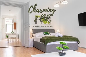 Basic Apartment | Iron/ironing board, free WiFi - Easy Center Access 2BR Apt Near AKH (Vienna)