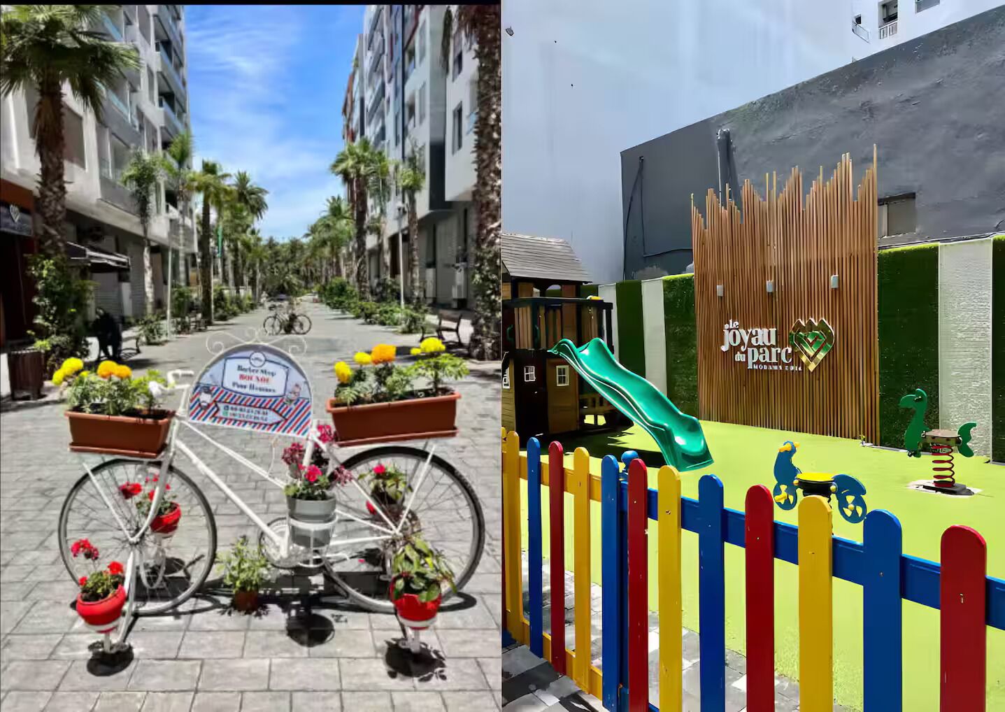 Enceinte de l’hébergement