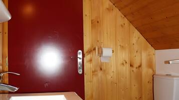 Een douche, een haardroger