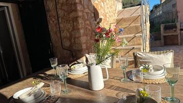 Opções para refeição ao ar livre