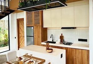Private kitchen - Dzen Greenfield Villa 6 (Ubud)