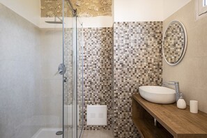 Shower, hair dryer, towels - Scialari Country House - with private pool (Castellammare del Golfo)
