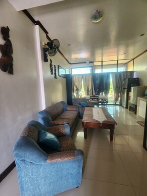 Standard Condo, Non Smoking, Ocean View | Living area - European condo Rentals Toril (Davao)