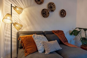 Klassieke resortwoning, uitzicht op tuin | Interieur