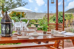 Udendørs spisemuligheder