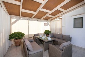 Dining - Anatoli 12B - Amazing Two Bedrooms Apartment with private balconies (Rethimno)