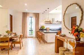 Dining - Nana in Diani’s Luxurious Escape 2bed Ac/wifi beachfront access (Diani Beach)