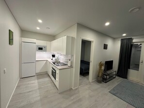 Private kitchen - Kotimaailma Apartments (Seinäjoki)