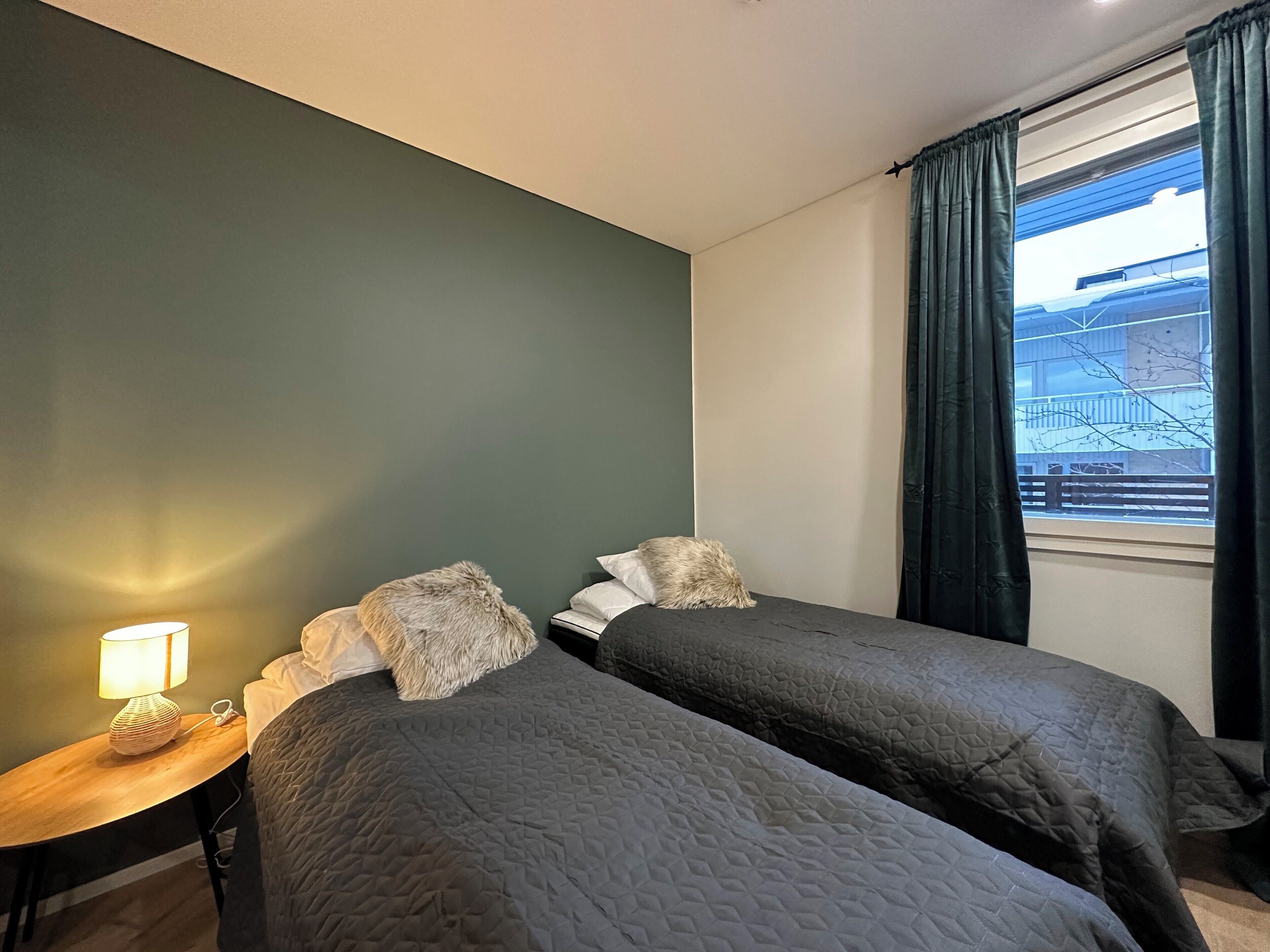 Standard Apartment | Blackout drapes, soundproofing, iron/ironing board, free WiFi