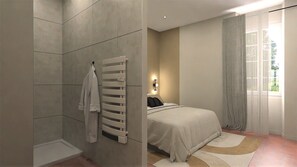 Room - Room 'Monique' with shared terrace, private garden and air conditioning (Les Angles)