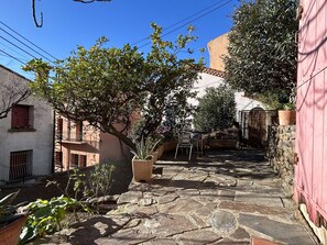 Terrace/patio - Studio with garden near the beach - Banyuls-sur-Mer (Banyuls-sur-Mer)