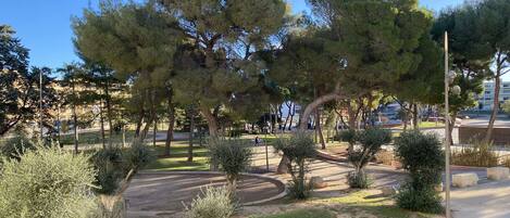 Overnattingsstedets uteområder