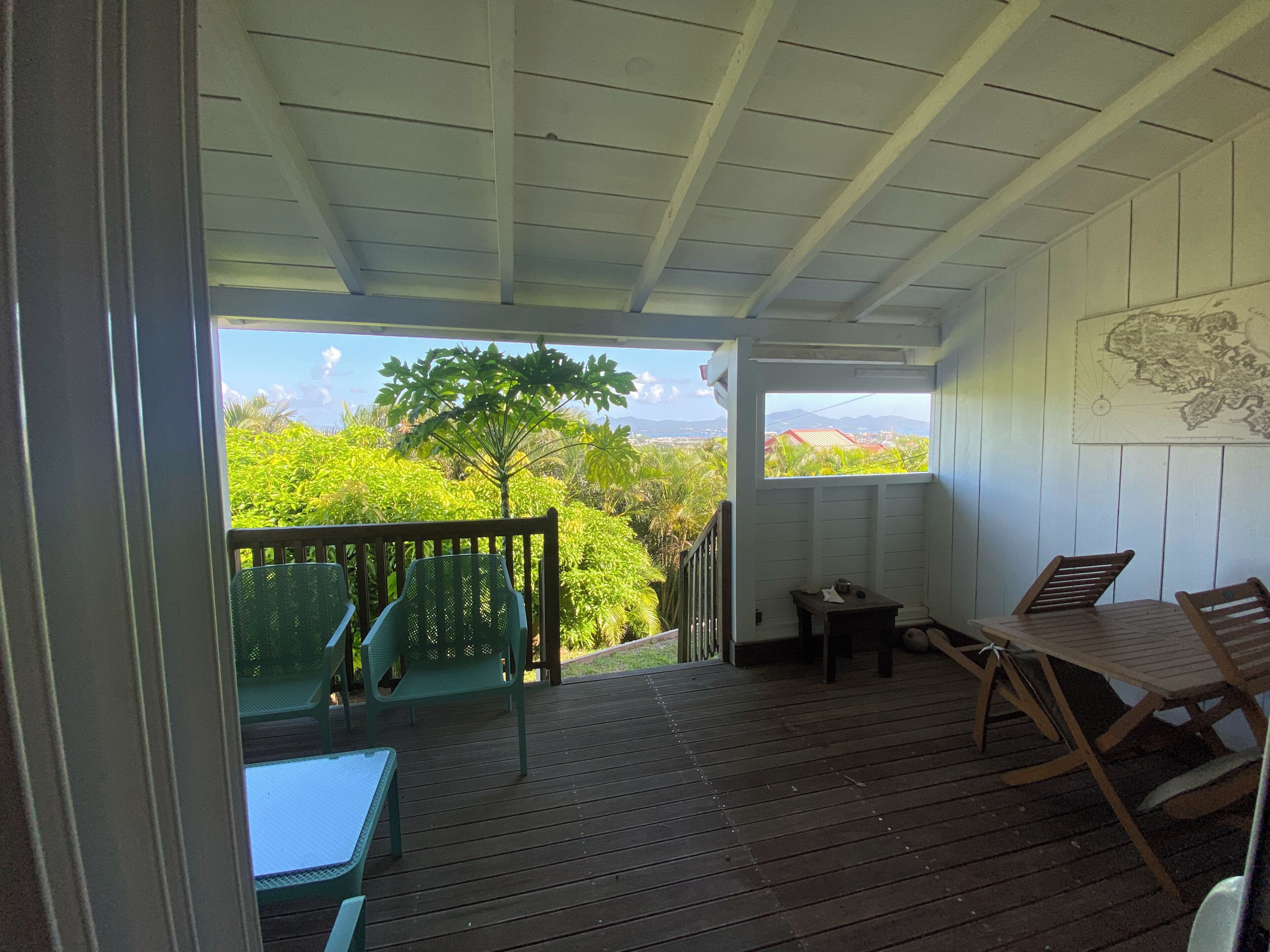 Lägenhet - utsikt mot staden | Terrass/Patio