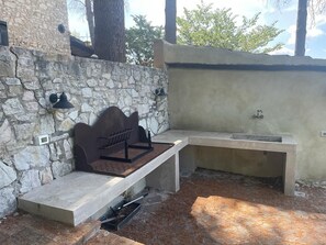 Terrace/patio - Piediluco cottage (Umbria)