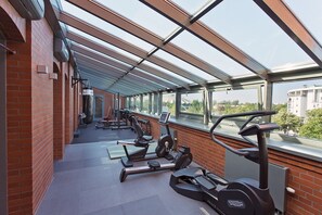 Fitness facility - Apartment Husarski comfort 2-bedroom apartment - swimming pool and saunas (Poznań)