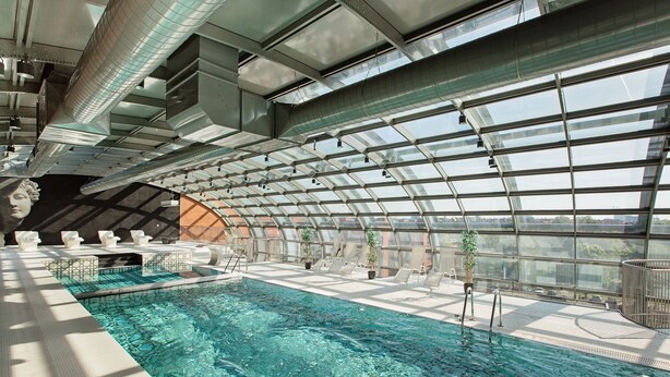 Pool - Apartment Husarski comfort 2-bedroom apartment - swimming pool and saunas (Poznań)