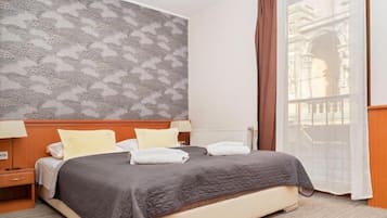 In-room safe, blackout curtains, free WiFi