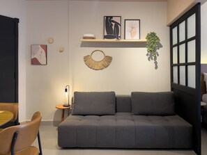 Studio | Living area - Champs Elysees Business Residence (São Paulo)