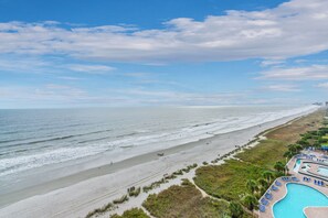 Interior - Heated Pools & Sunrise View: Baywatch Resort Condo (North Myrtle Beach)