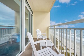 Apartment (1 Bedroom) | Interior - Heated Pools & Sunrise View: Baywatch Resort Condo (North Myrtle Beach)