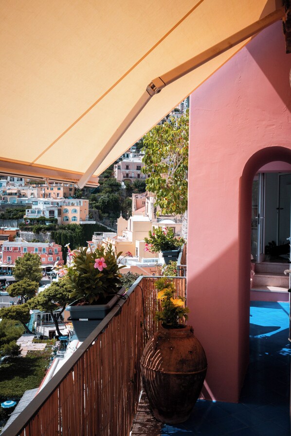 Room, 1 Bedroom, Balcony, Ocean View | Balcony - Room-luxury Sea View Suite Alessandro in (Positano)