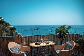 Room, 1 Bedroom, Balcony, Ocean View | Balcony - Room-luxury Sea View Suite Alessandro in (Positano)