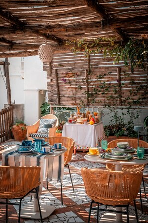 Room, 1 Bedroom, Balcony, Mountain View | Dining - Room-luxury Sea View Suite Alessandro in (Positano)