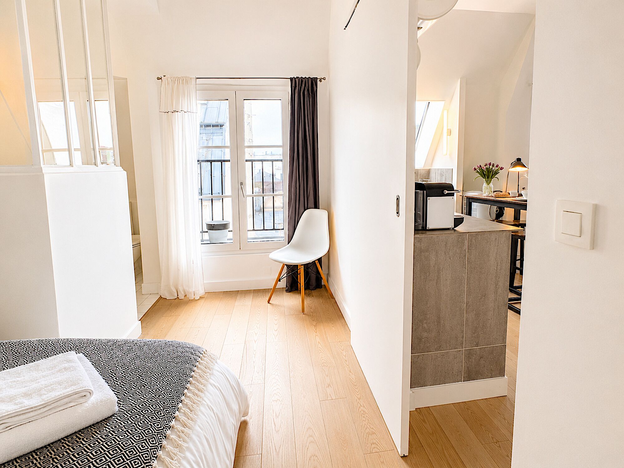 1 bedroom, iron/ironing board, free WiFi, bed sheets
