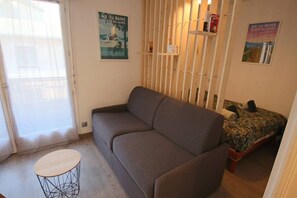 TV - Studio 25 m², balcon en hyper centre-ville (Aix-les-Bains)