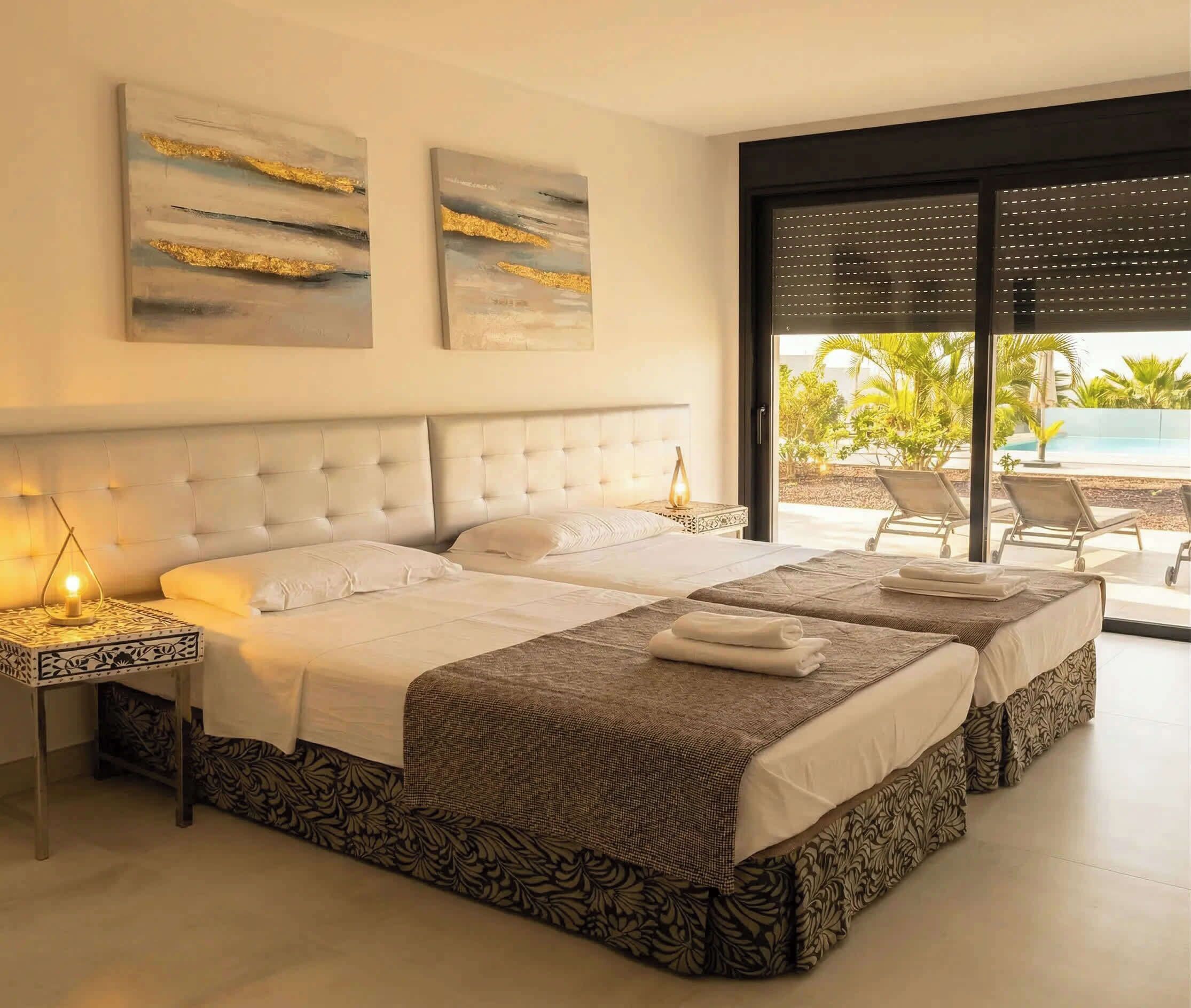 5 dormitorios, tabla de planchar con plancha, wifi y ropa de cama