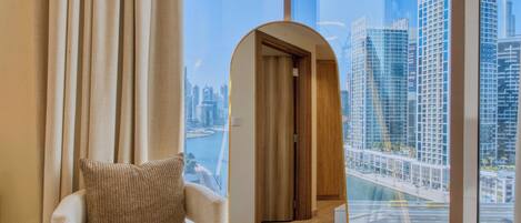 Apartament de luxe, vistes a la ciutat | Interior