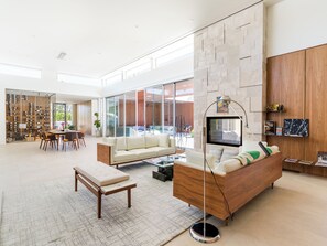 Interior - Above Palm Springs Sanctuary | Old Las Palmas | Pool & Spa | Luxury (Palm Springs)
