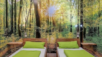 Iron/ironing board, WiFi, bed sheets