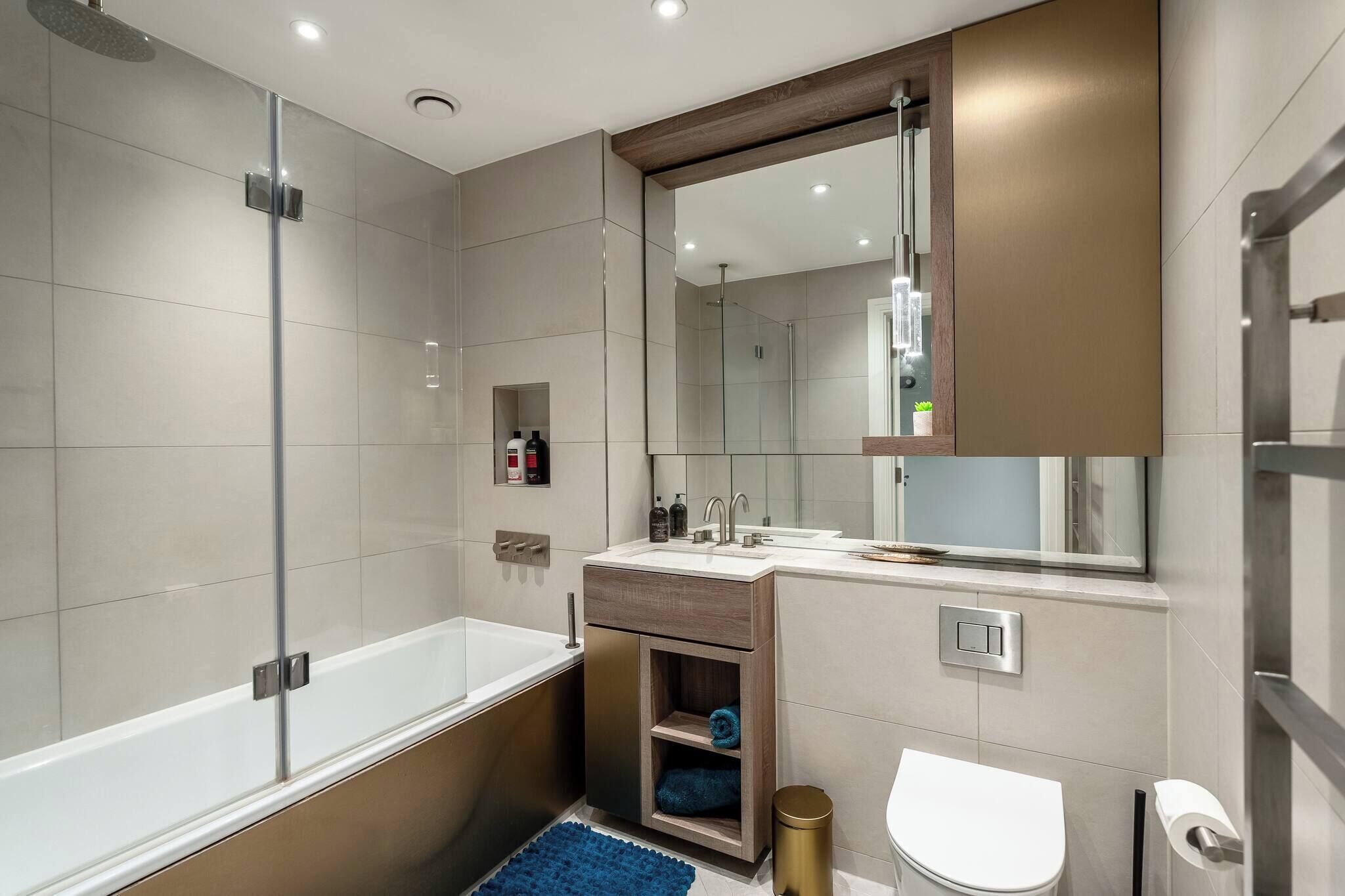 Apartment, 1 Bedroom, Accessible, Balcony | Bathroom