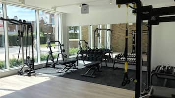 Apartment, 1 Bedroom, Accessible, Balcony | Fitness facility