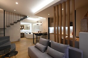 Interior - Hanim Boutique | Maisonette with hot tub Old Town, Apartment (Chania)