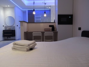 Studio, 1 Bedroom, Accessible, Smoking | Room amenity - Salt Spa de Panne Center (De Panne)