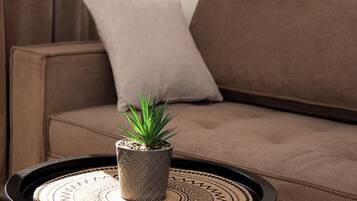 Una televisión de pantalla plana