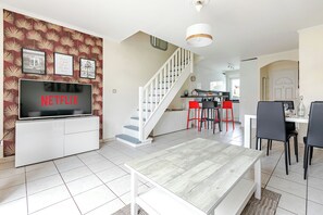 Dining - La Maison Mazarin - Detached house near the city center, cinema and Orly Airport (Chilly-Mazarin)