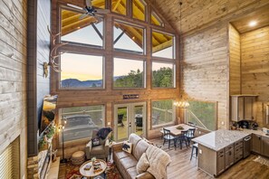 House, 2 Bedrooms | Living area | Smart TV - Three Pines 2 Bedroom Home (Sevierville)