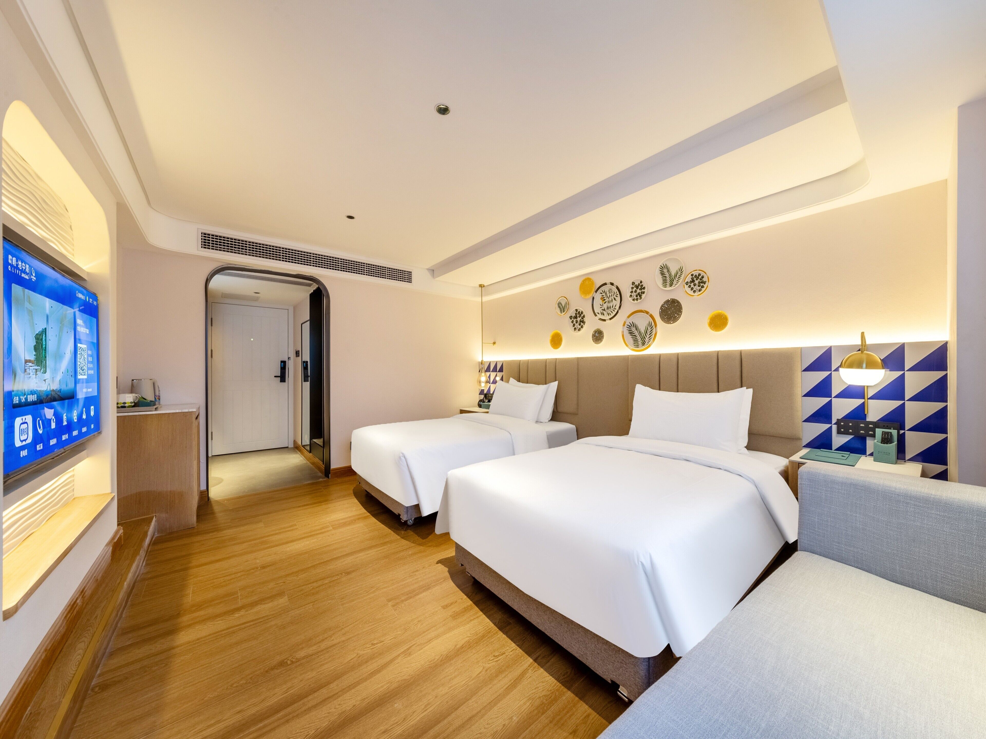 Wifi gratis y ropa de cama 