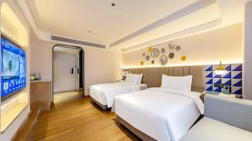 Wifi gratis y ropa de cama