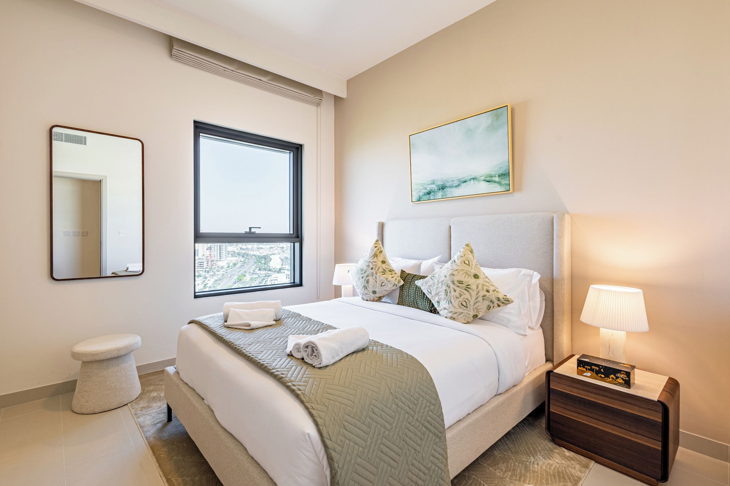 Apartment, Balcony, City View