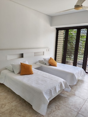 3 habitaciones, wifi y ropa de cama