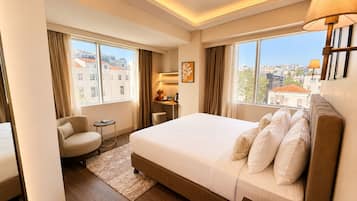 Deluxe Room with Galata Tower View | Kostenloses WLAN, Bettwäsche