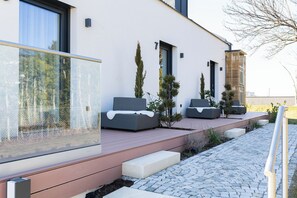 Doppelzimmer mit Terrasse | Terrazza/patio