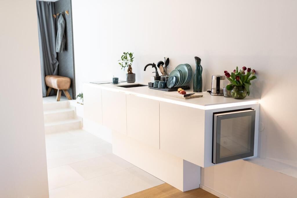 Studio mit Infrarotkabine und Veranda | Parte interna